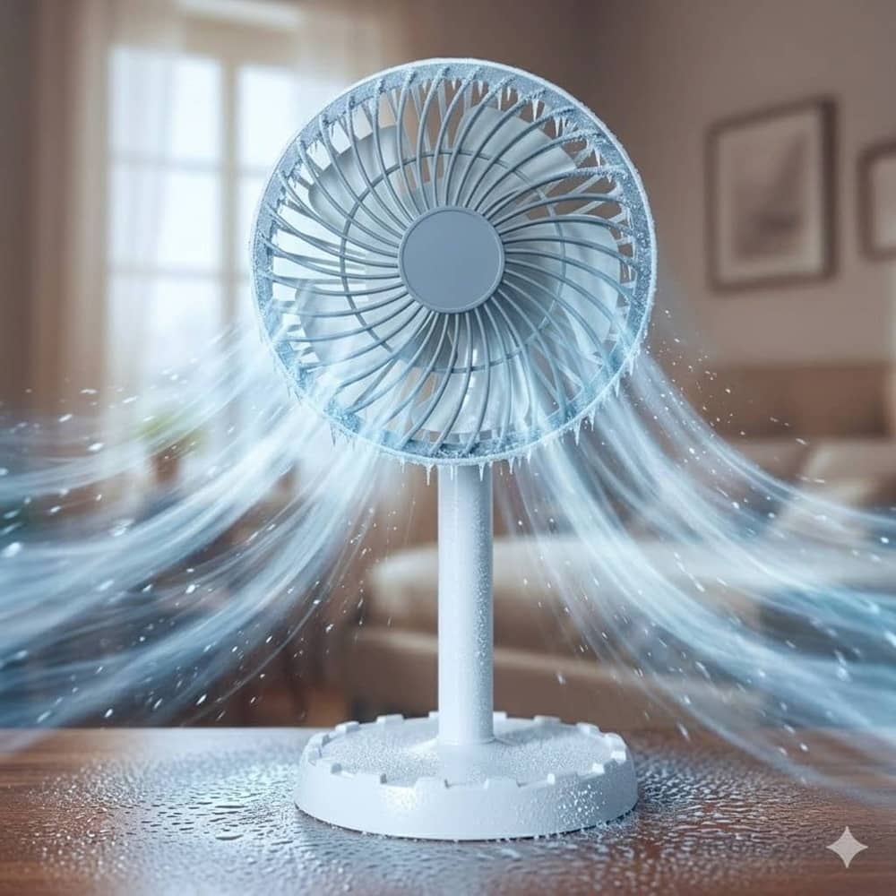Rechargeable Professional Mini Desk Fan ( JY-2218 )_000643